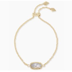 Kendra Scott Elaina adjustable bracelet in ivory
